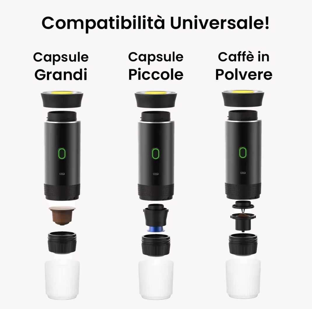 Lunuvia |Macchinetta del Caffè Espresso Portatile